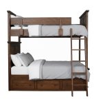 Algonquin Bunk Bed With Drawers | Solid Wood Bunk Bed 00-02