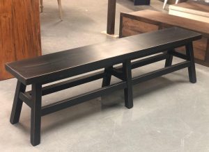 Saddle Solid Wood Bench-02