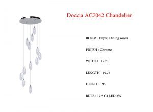 Doccia Chandelier LED Light - Image 2