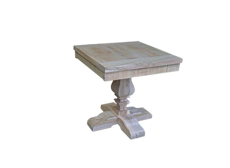 empress solid wood end table