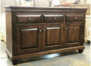Florentino Solid Wood Sideboard | Handcrafted Classic Buffet Cabinet 00-0