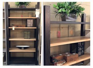 Indutrial solid wood bookcase-handcrafted-03