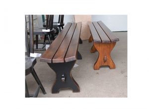 Marco Solid Wood Bench | Rustic Wood Bench 01-03