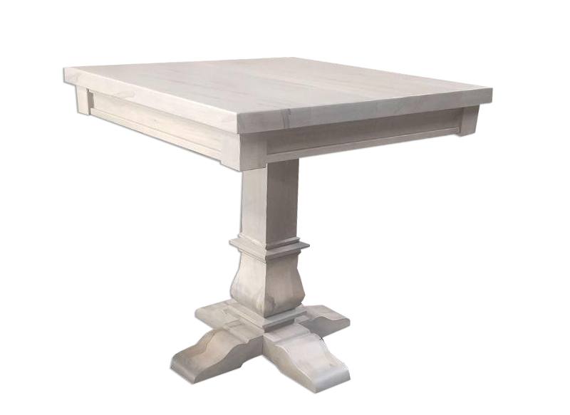 solid wood Mediterranean end table