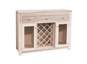 solid wood newport Modern Buffet and Hutch-handcrafted-08