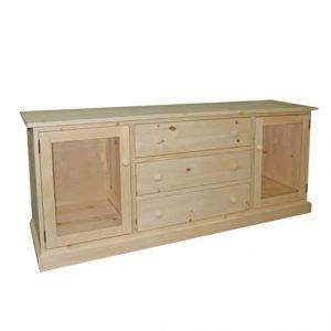 solid wood traditional TV unit-entertaniment-01