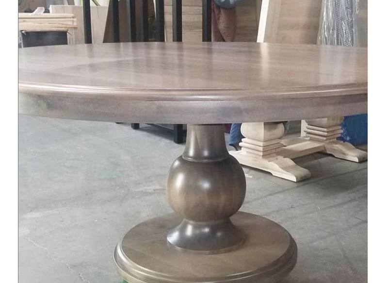 Dutchess Dutchess Solid Wood Round Table-07
