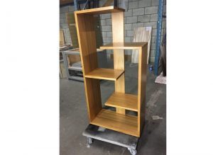 Solid Wood Modern Bookcase 03-01