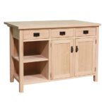 solid wood handcrafted Mission Island