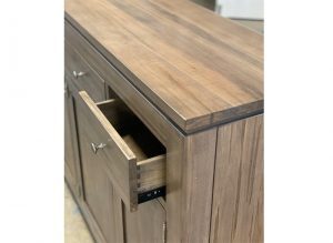 solid wood newport Modern Buffet and Hutch-handcrafted-03