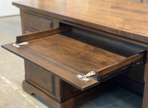 Solid Wood Chateau Office Desk | Executive Storage Desk 04-04