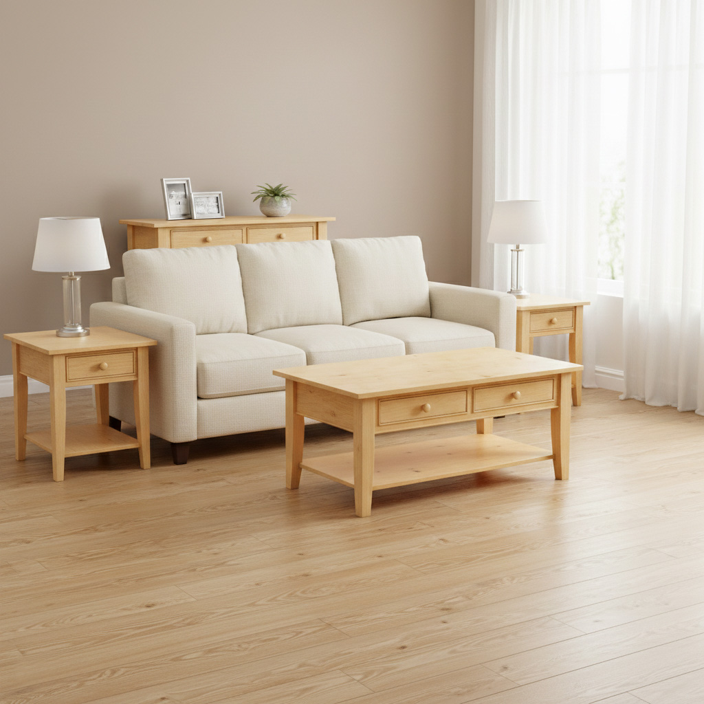 A-Series Solid Wood Living Room Furniture 00-0