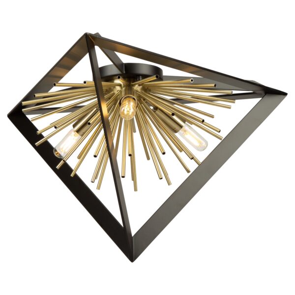 Sunburst Wall Light | Stunning Flush Mount Light 00-02