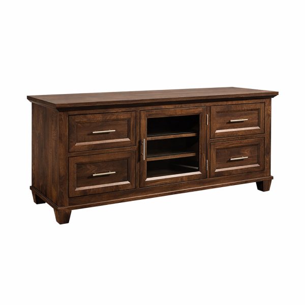 Solid Wood Algonquin Tv Table | Classic Hardwood Tv Stand 0-01