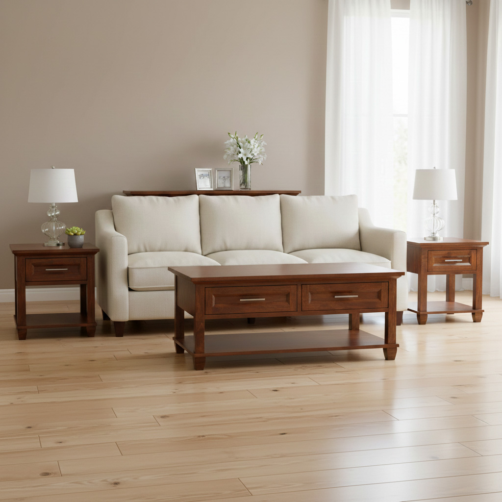 Algonquin Solid Wood Living Room Furniture 00-01