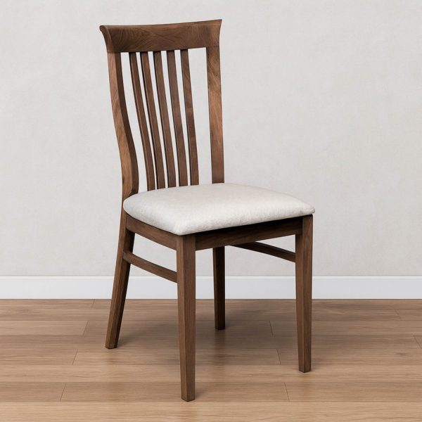 Athena Solid Wood Chair | Handcrafted Custom Dining Chair 00-04