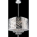 Celestia Modern Chrystal Chandelier | Chrome & Crystal Elegance 02-01