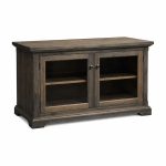 Chateau Solid Wood TV Table | Premium Hardwood Media Console 00-00
