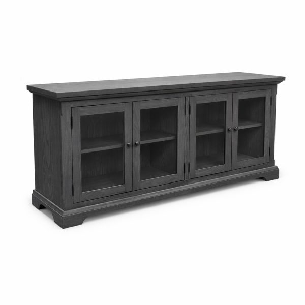 Chateau Solid Wood Tv Table | Premium Hardwood Media Console 00-01