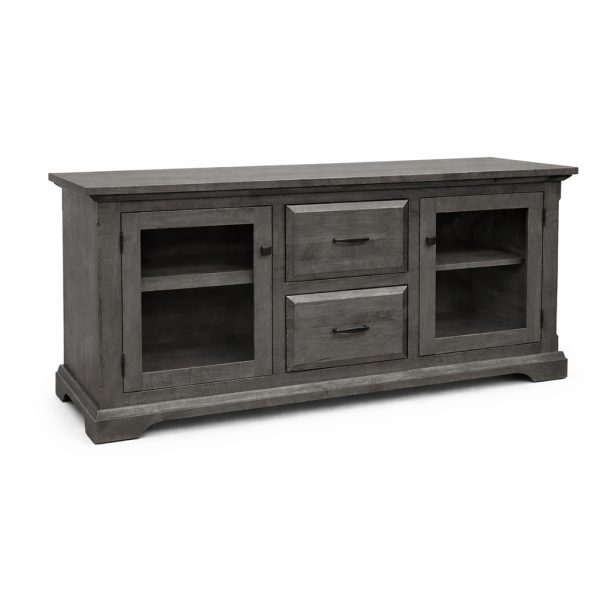 Chateau Solid Wood Tv Table | Premium Hardwood Media Console 00-02