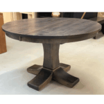 Contempo Solid Wood Dining Table | Custom Round Table 03-02