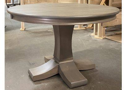 Contempo Solid Wood Dining Table | Custom Round Table 00-05