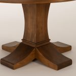Contempo Solid Wood Dining Table | Custom Round Table 00-03