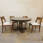 Contempo Solid Wood Dining Table | Custom Round Table 03-01