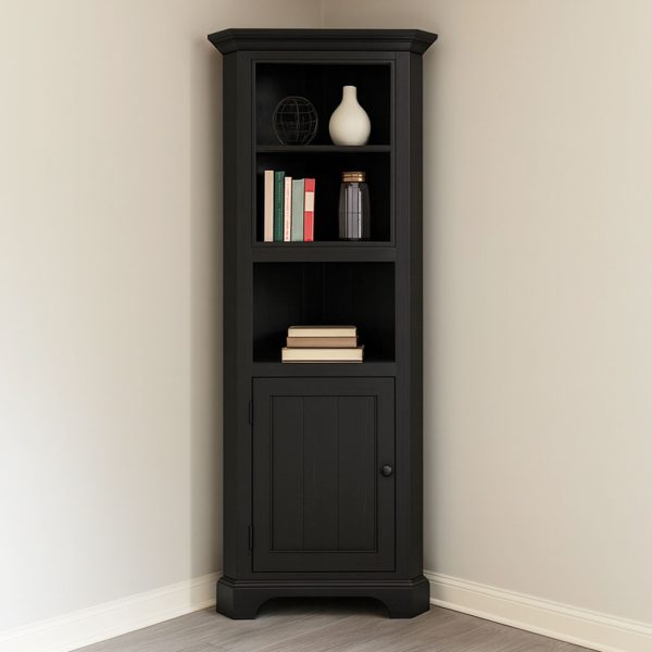 Solid Wood Corner Unit | Custom Handmade Corner Cabinet 02-01