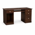Country Solid Wood Computer Desk | Handmade Custom Desk 00-00