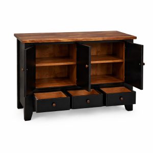 Dakota Solid Wood Kitchen Island | Custom Bar Island 00-03