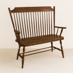 Farmhouse Solid Wood Bench | Handcrafted Rustic Bench 0301