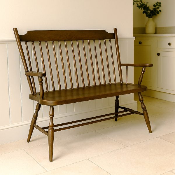 Farmhouse Solid Wood Bench | Handcrafted Rustic Bench 03-05