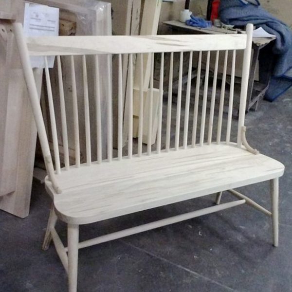 Farmhouse Solid Wood Bench | Handcrafted Rustic Bench 03-01