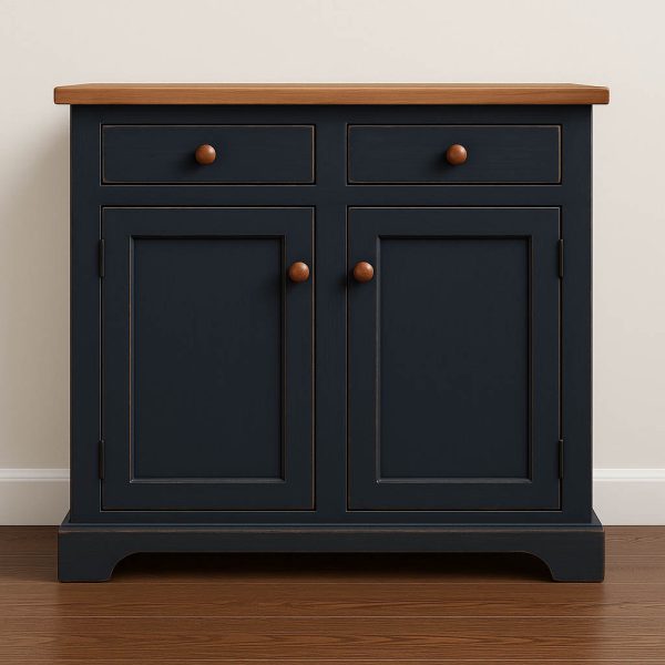 Farmhouse Solid Wood Sideboard | Handcrafted Rustic Storage Cabinet 02-01