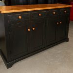 Farmhouse Solid Wood Sideboard | Handcrafted Rustic Storage Cabinet 03-01
