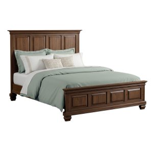 Florentino Solid Wood Bed | Custom Classic Bed 00-01