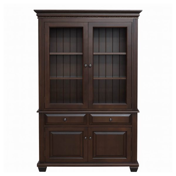 Florentine Solid Wood Buffet And Hutch | Classic China Cabinet 00-01