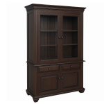 Florentine Solid Wood Buffet and Hutch | Classic China Cabinet 00-02