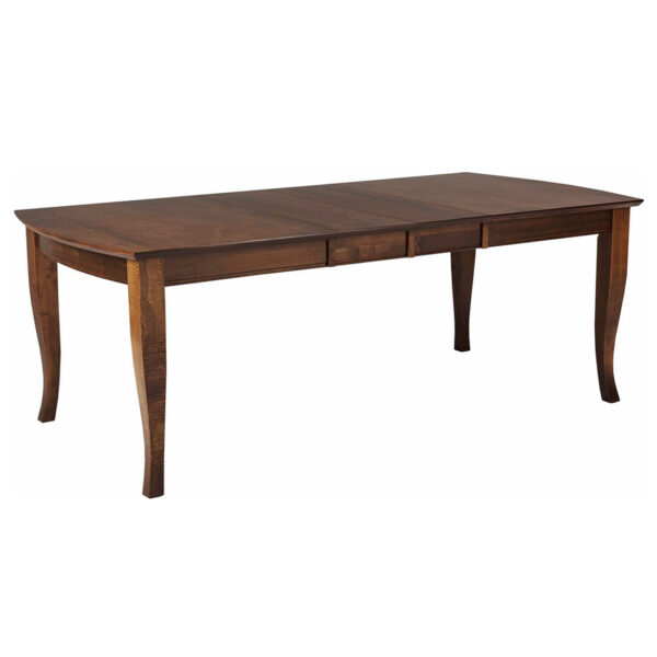 French Curve Table | Handcrafted Solid Wood Leg Table 00-02