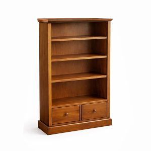 Solid Wood Genevieve Bookcase | Custom Bookshelf 00-00