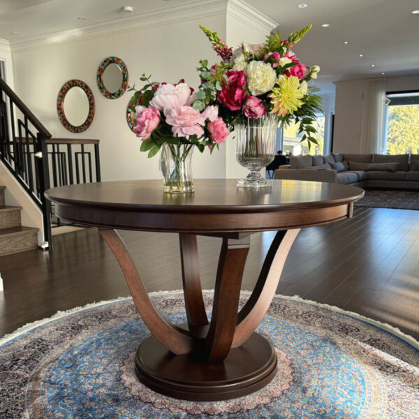 Grand Louvre Solid Wood Dining Table | Handcrafted Table 02-01