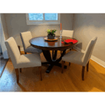 Grand Louvre Solid Wood Dining Table-08