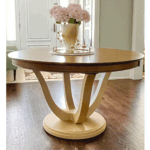 Grand Louvre Solid Wood Dining Table | Handcrafted & Extendable Dining Table 02-01