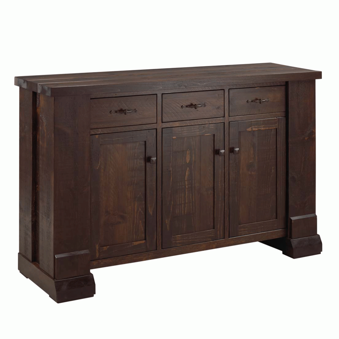 Harvest Solid Wood Rustic Sideboard | Custom Buffet 00-01
