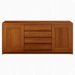 Hong Kong Solid Wood Sideboard | Custom Handcrafted Buffet 00-02