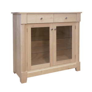 solid wood handcrafted Hudson Display Cabinet