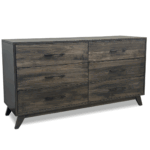 Hugo Bedroom Case- Solid Wood Mid-Century Dresser 00-02