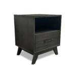 Hugo Bedroom Case | Handcrafted in Hugo Solid Wood Mid-Century Nightstand 00-01