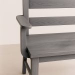 Ladder Back Solid Wood Bench | Handcrafted Entryways Bench 01-04